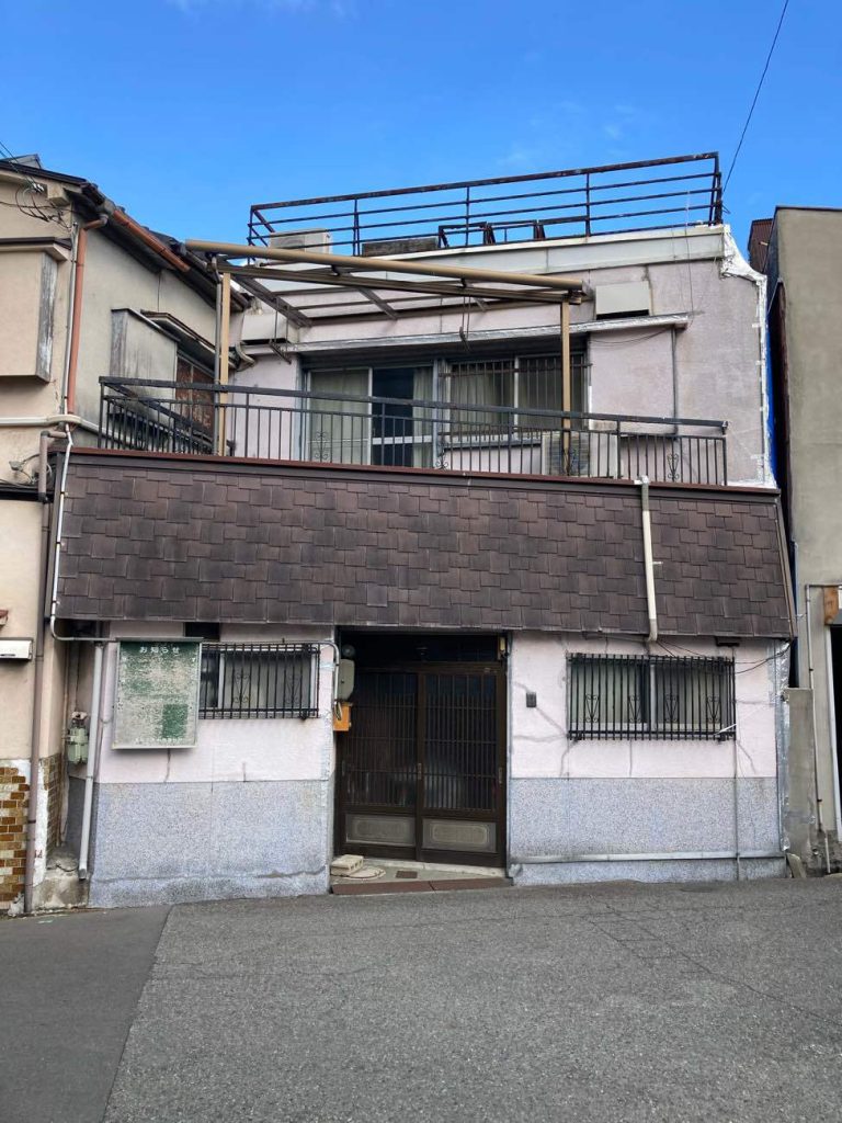 鉄骨切離し解体工事